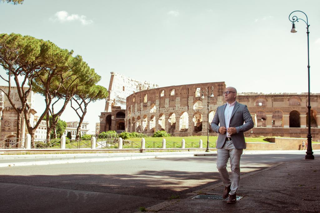 Dr. Tiago Dias e Dias em Roma
